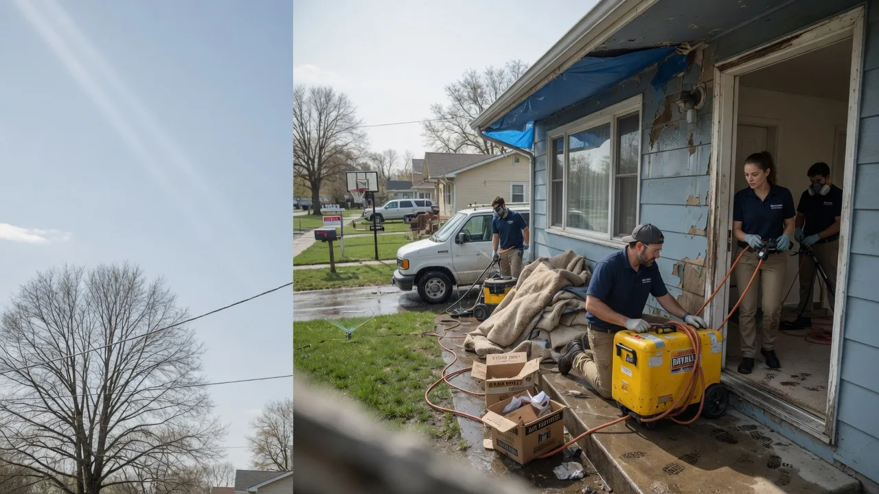 Basement Flood Cleanup in Auburn, IA near me